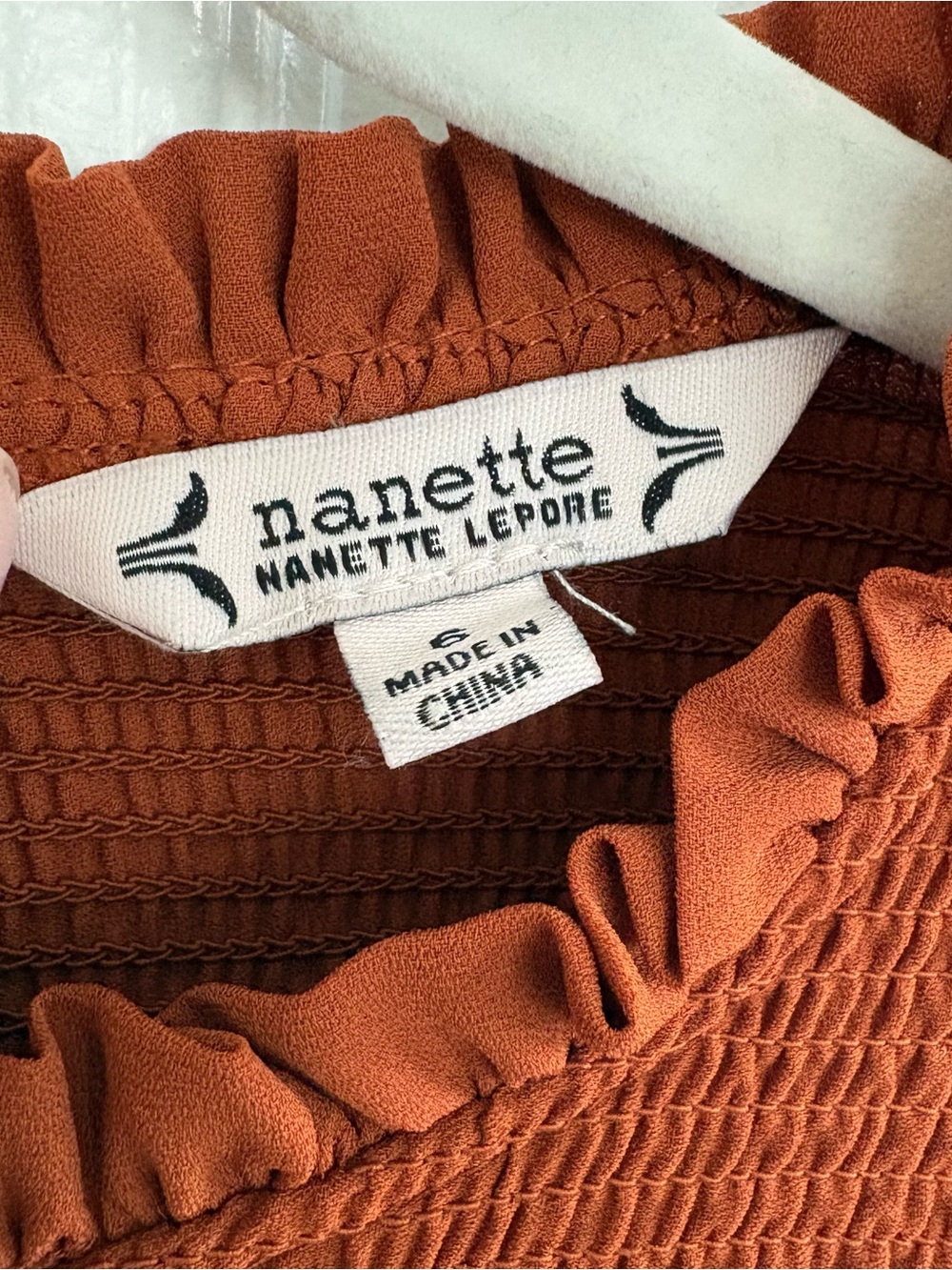Nanette Lepore Rust Brown Maxi Dress - Picture 4 of 5